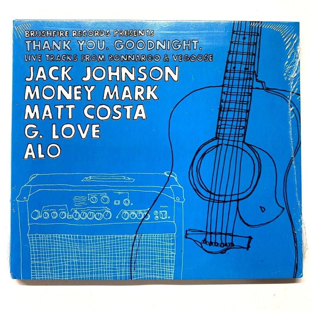 Thank You Goodnight: Live From Bonnaroo & Vegoose by Various Artists (CD) Sealed